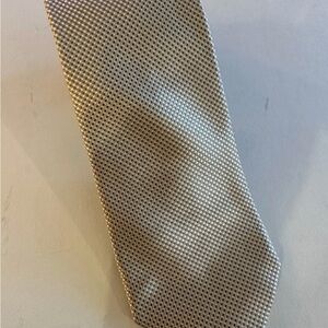 Michael Kors Tie Gold And Cream 3”
